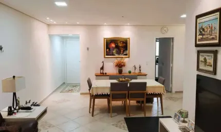 Apartamento Jd Aquarius com 3 dormitórios e 137 m² em andar alto.