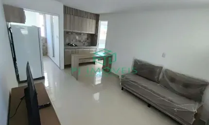 Flat mobiliado a beira mar em casa caiada, olinda/pe