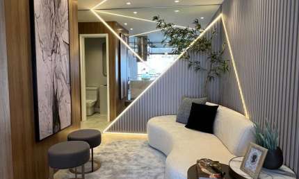 Apartamento de 63,56m², 2 dormitórios sendo 1 suíte e com sacada gourmet à Venda no Bela Vista