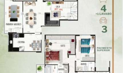 Cobertura com 4 quartos à venda no Jardim Glória, Juiz de Fora 