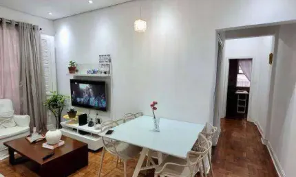 Apartamento com 2 dormitórios à venda, 79 m² por R$ 410.000,00 - Boqueirão - Santos/SP