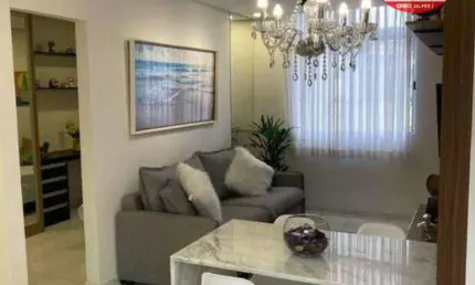 Apartamento com 2 dormitórios à venda, 47 m² por R$ 289.000,00 - Catiapoã - São Vicente/SP