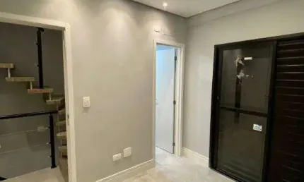 Village com 2 dormitórios à venda, 116 m² por R$ 719.000,00 - Marapé - Santos/SP