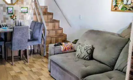 Sobrado com 4 quartos à venda por r$ 370.000 - jardim alvorada (vicente de carvalho) - guarujá/sp