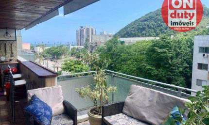 Cobertura com 4 quartos à venda, 275 m² por R$ 585.000 - Enseada - Guarujá/SP