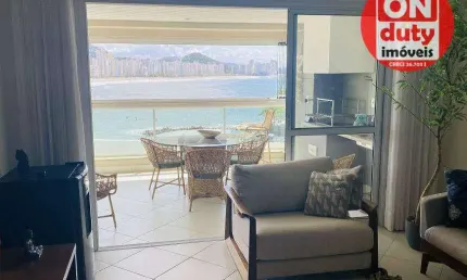 Apartamento com 4 dormitórios à venda, 175 m² por R$ 2.500.000,00 - Vila Luis Antônio - Guarujá/SP