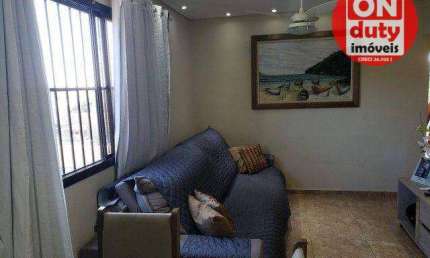 Apartamento com 2 quartos à venda, 70 m² por R$ 310.000 - Balneário Cidade Atlântica - Guarujá/SP