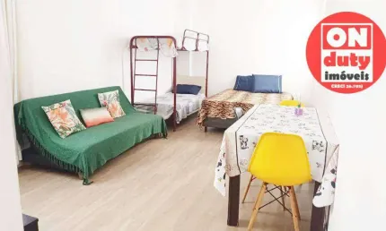 Apartamento 1 dormitório à venda - gonzaga - santos/sp