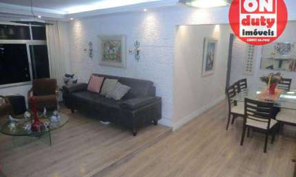 Apartamento com 3 dormitórios à venda, 145 m² por R$ 780.000,00 - Aparecida - Santos/SP