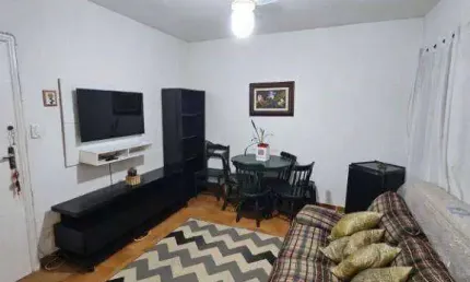 Apartamento com 1 quarto à venda na Avenida Presidente Wilson, José Menino, Santos