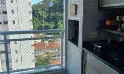Apartamento com 3 dormitórios à venda, 132 m² por R$ 1.270.000,00 - Marapé - Santos/SP