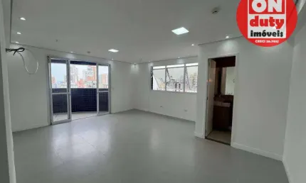 Sala, 37 m² - venda por r$ 400.000,00 ou aluguel por r$ 4.000,00/mês - ponta da praia - santos/sp