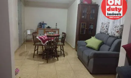 Sobrado com 3 dormitórios à venda, 80 m² por R$ 265.000,00 - Vila Cascatinha - São Vicente/SP