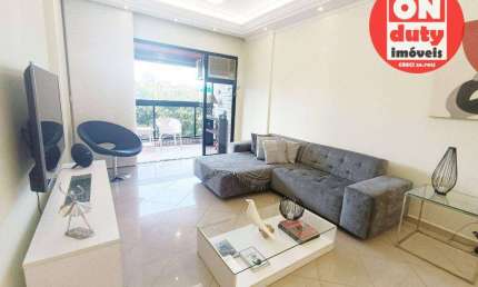 Apartamento com 3 quartos, 145 m² - venda por R$ 1.500.000 ou aluguel por R$ 8.000/mês - Aparecida - Santos/SP