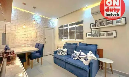 Apartamento à venda, 70 m² por R$ 480.000,00 - Embaré - Santos/SP