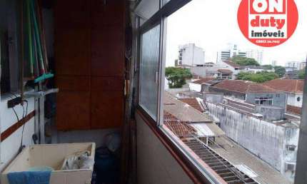 Apartamento com 2 dormitórios à venda, 72 m² por R$ 320.000,00 - Vila Matias - Santos/SP