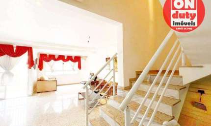 Village com 4 suítes, 270 m² - venda por R$ 1.600.000 ou aluguel por R$ 9.360/mês - Embaré - Santos/SP