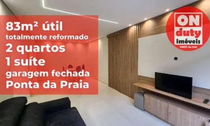 Apartamento com 2 quartos à venda na Rua Venâncio José Lisboa, Ponta da Praia, Santos