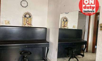 Casa com 3 dormitórios para alugar, 250 m² por R$ 6.000,00/mês - Aparecida - Santos/SP