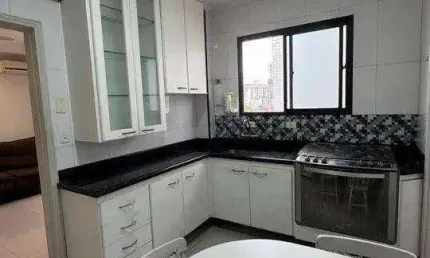 Apartamento com 1 dormitório à venda, 65 m² por R$ 450.000,00 - Campo Grande - Santos/SP