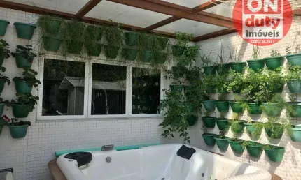 Apartamento Garden com 4 dormitórios à venda, 300 m² por R$ 3.200.000,00 - Aparecida - Santos/SP