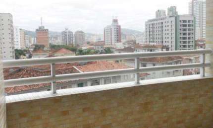 Apartamento para alugar, 95 m² por R$ 4.500,00/mês - Pompéia - Santos/SP