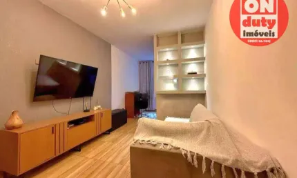Apartamento com 1 quarto à venda na Rua Cyra, José Menino, Santos