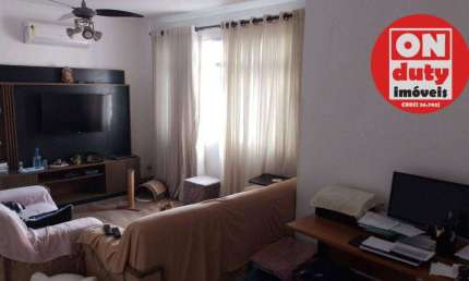 Apartamento com 2 dormitórios à venda, 95 m² por R$ 560.000,00 - Embaré - Santos/SP