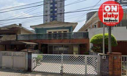 Excelente Casa com 4 dormitórios à venda, 248 m² por R$ 8.800 - Ponta da Praia - Santos/SP