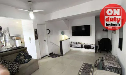 Village com 2 dormitórios à venda, 105 m² por R$ 485.000,00 - Estuário - Santos/SP