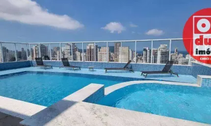 Apartamento com 2 dormitórios à venda, 72 m² por r$ 1.060.000,00 - boqueirão - santos/sp