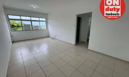 Apartamento  126 m² - venda por R$ 1.300.000 ou aluguel por R$ 5.500/mês - Embaré - Santos/SP
