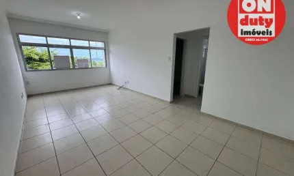 Apartamento  126 m² - venda por R$ 1.300.000 ou aluguel por R$ 5.500/mês - Embaré - Santos/SP