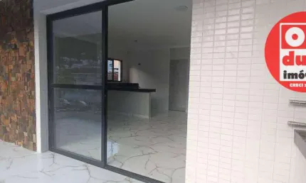 Maravilhosa Casa, fino acabamento à venda - Marapé - Santos/SP