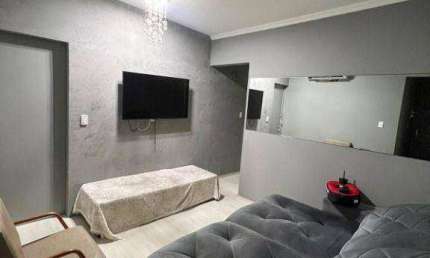 Apartamento com 1 dormitório para alugar - Gonzaga - Santos/SP