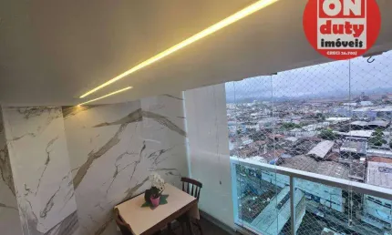 Apartamento com 2 dormitórios à venda, 59 m² por R$ 550.000,00 - Vila Matias - Santos/SP