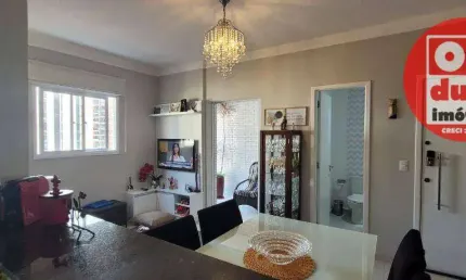 Apartamento com 2 dormitórios à venda, 69 m² por r$ 975.000,00 - boqueirão - santos/sp