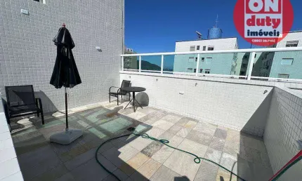 Cobertura com 3 dormitórios à venda, 158 m² por r$ 4.000.000,00 - embaré - santos/sp