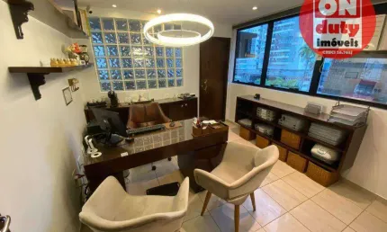 Sala para alugar, 72 m² por r$ 7.000,00/mês - gonzaga - santos/sp