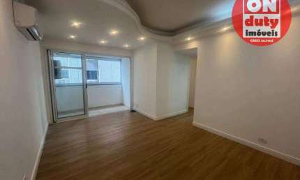Apartamento com 3 dormitórios para alugar, 80 m² por R$ 5.000,00/mês - Boqueirão - Santos/SP