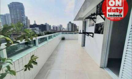 Apartamento, 54 m² - venda por R$ 789.000,00 ou aluguel por R$ 5.000,00/mês - Embaré - Santos/SP
