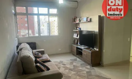Apartamento com 2 dormitórios à venda, 118 m² por R$ 725.000,00 - Boqueirão - Santos/SP