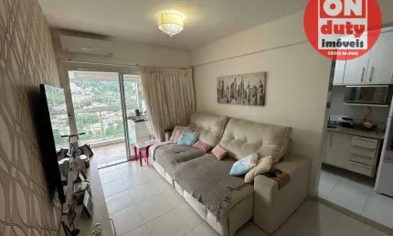 Apartamento com 2 dormitórios à venda, 77 m² por R$ 810.000,00 - José Menino - Santos/SP