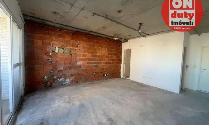 Sala à venda, 44 m² por r$ 485.000,00 - boqueirão - santos/sp