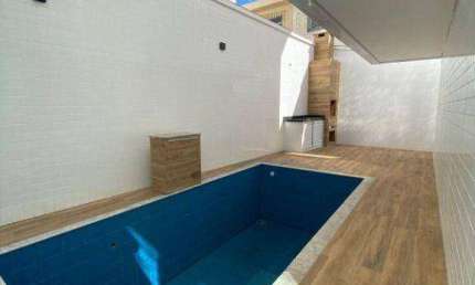 Casa com 3 quartos à venda, 125 m² por R$ 1.462.800 - Ponta da Praia - Santos/SP
