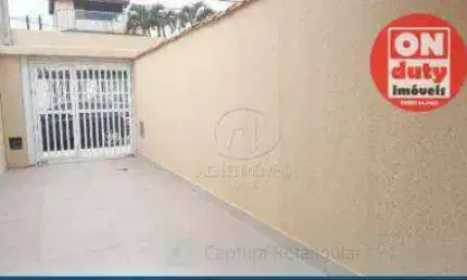 Casa sobreposta alta com 3 dormitórios à venda, 134 m² por R$ 595.000 - Estuário - Santos/SP