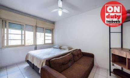 Kitnet para alugar, 31 m² por R$ 2.400/mês - Embaré - Santos/SP