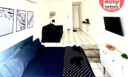 Loft com 1 dormitório à venda, 29 m² por R$ 355.000,00 - Embaré - Santos/SP