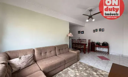 Apartamento com 2 quartos para alugar, por R$ 4.400/mês - Boqueirão - Santos/SP