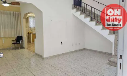 Sobrado com 2 dormitórios à venda, 75 m² por R$ 450.000,00 - Macuco - Santos/SP